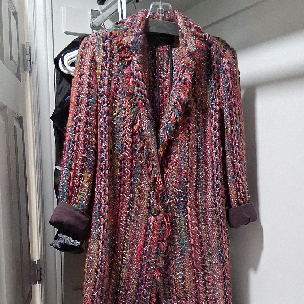 Carlisle Multicolor Tweed Blazer